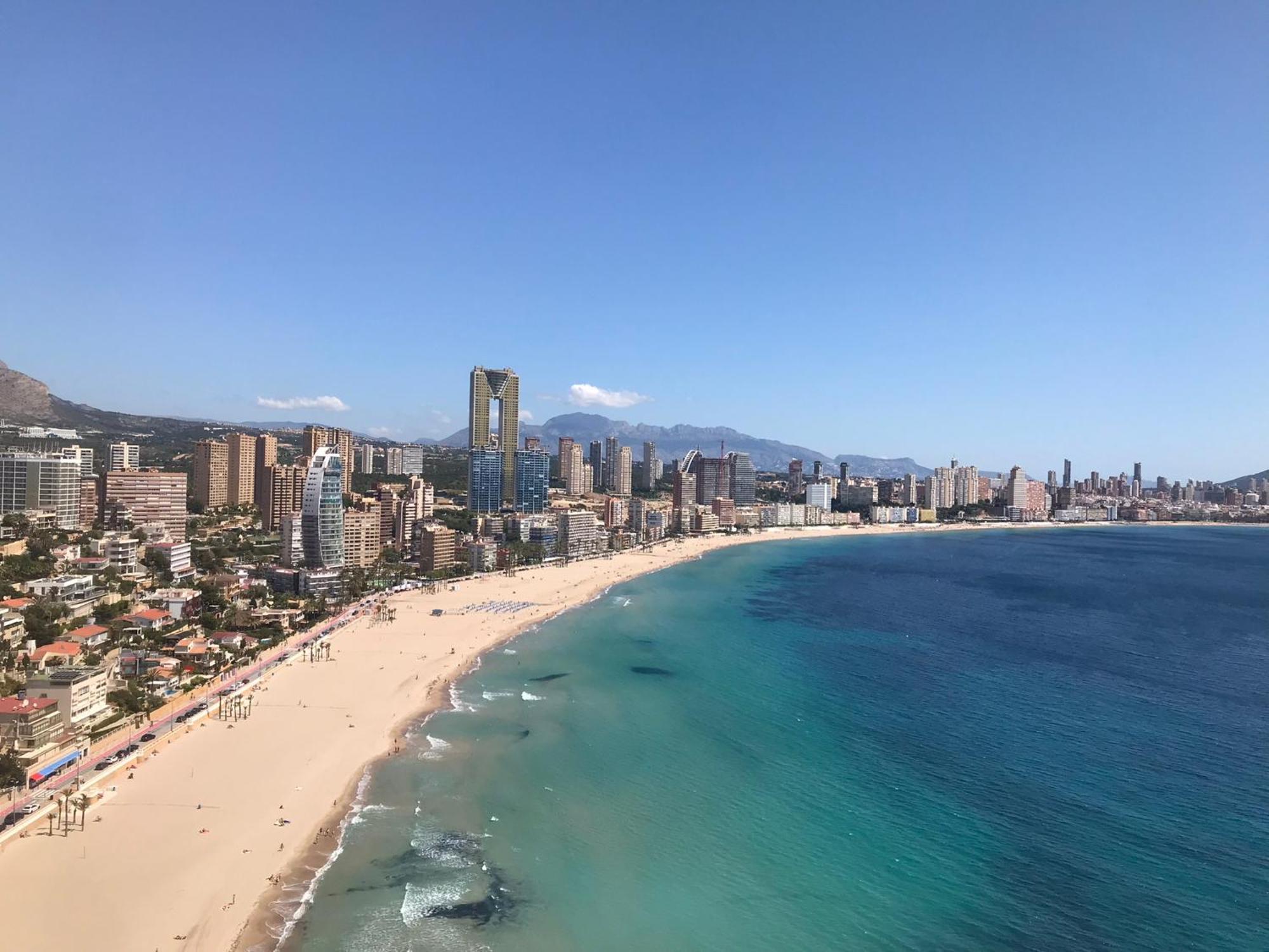 Apartamento Frente Al Mar Benidorm Exteriör bild